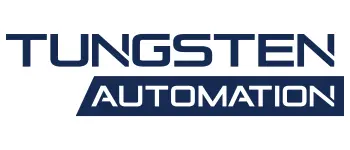 Logo bleu de Tungsten automation