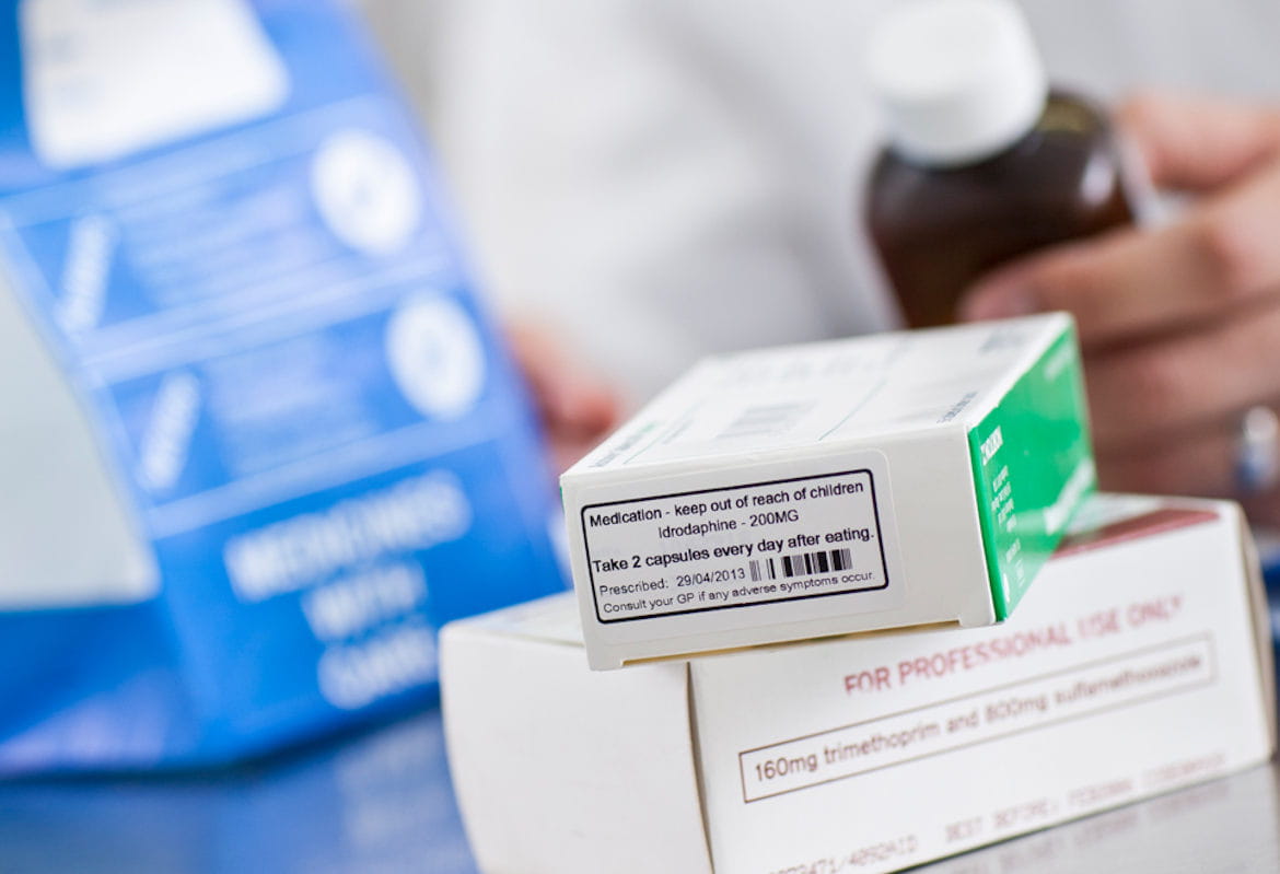 Etiquetas Brother para documentar medicamentos
