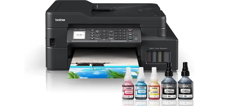 MFC-T920DW s lahvičkami inkoustu