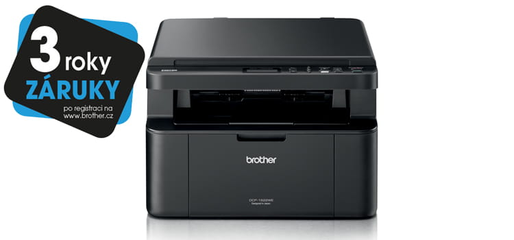 Brother Printer DCP-1622WE with logotype 3 years warranty