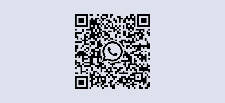 QR Code for UK Whatsapp Support