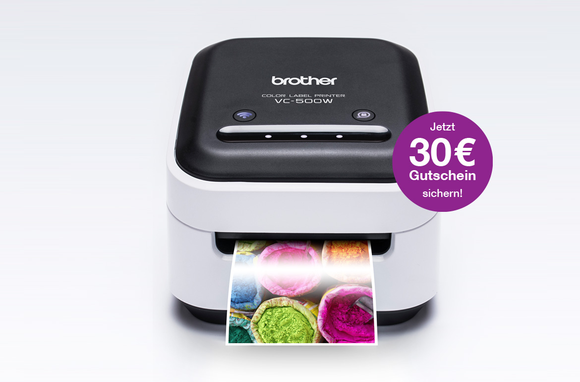 VC-500W EtikettendRucker mit Ausdruck