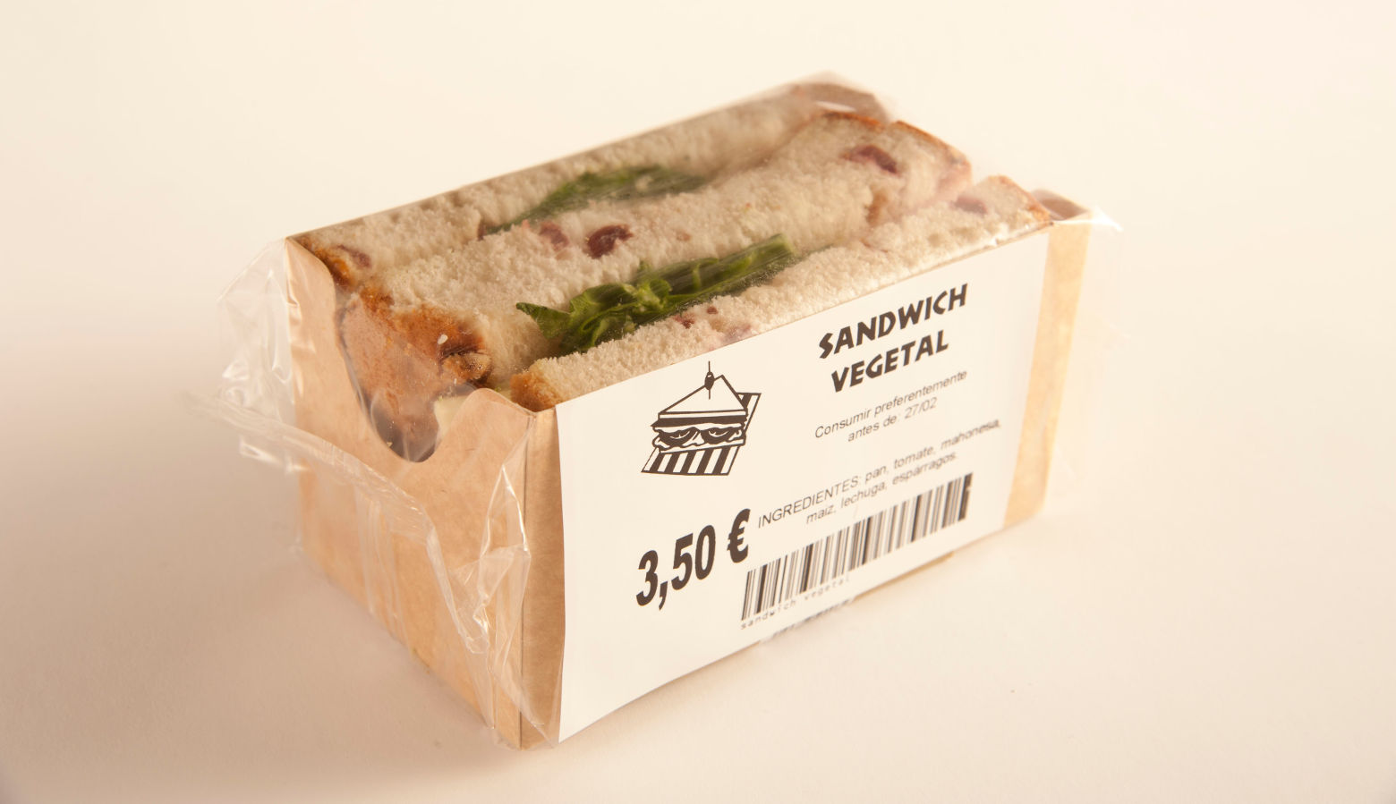 Sandwich marcado