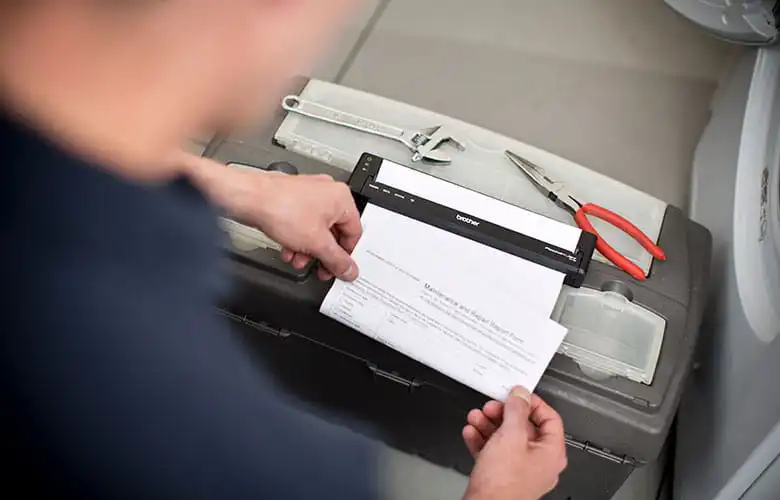 Impresoras portátiles Brother para asistencia a domicilio